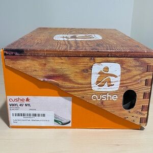 Cushe Vinyl 45' Nyl Sneakers in Green and White